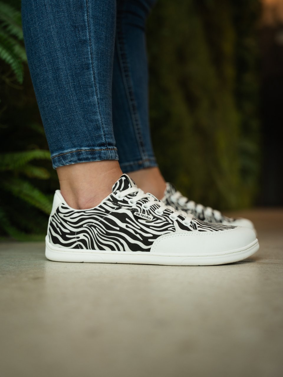 Barfuß Sneakers Be Lenka Rebound - Zebra
