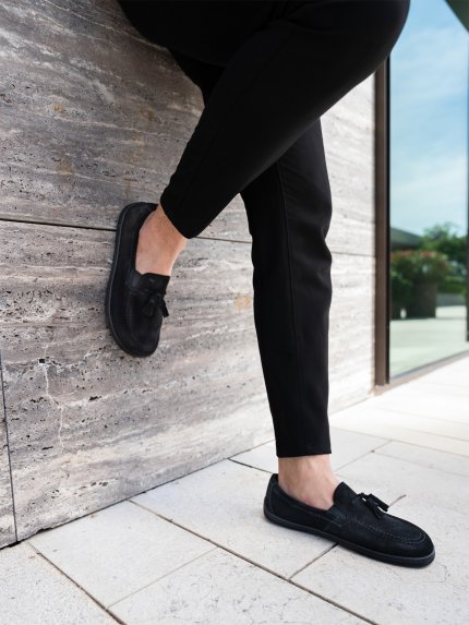 Barefoot mokasíny Be Lenka Portsiders - All Black