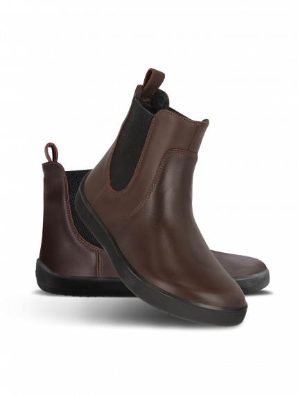 Barefoot topánky Be Lenka Entice Neo - Dark Brown & Black
