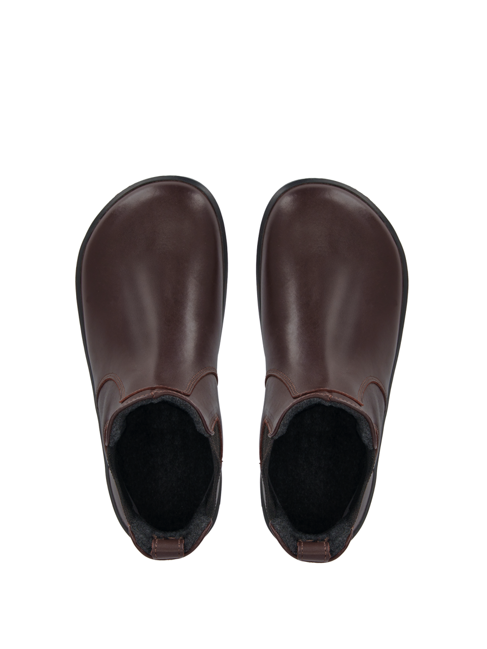 Barefoot topánky Be Lenka Entice Neo - Dark Brown & Black