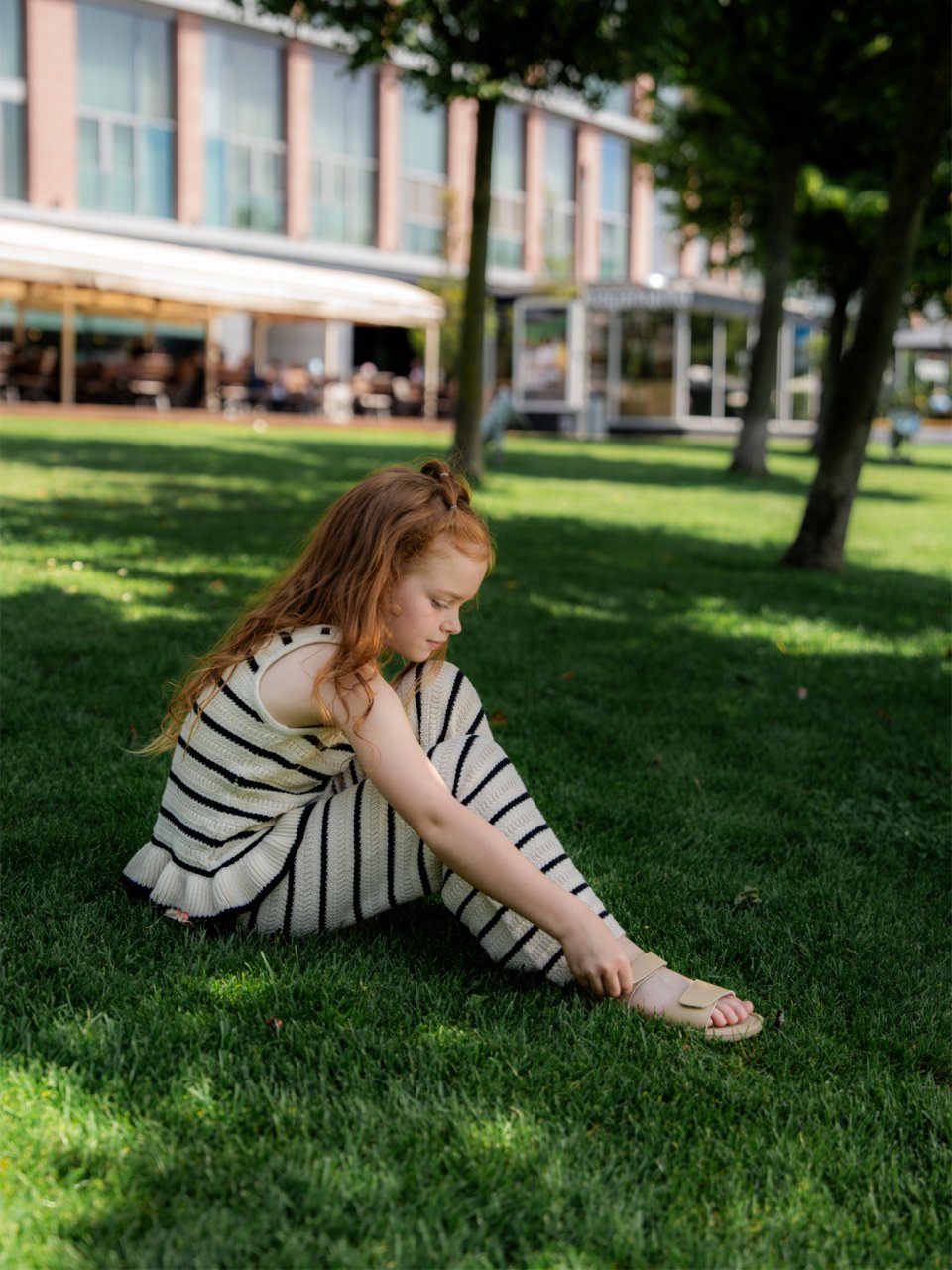Detské barefoot sandále Be Lenka Miami Kids - Light Brown