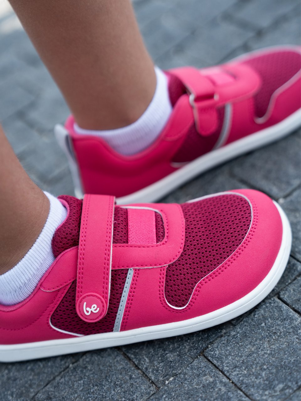 Detské barefoot tenisky Be Lenka Glade Kids - Dark Pink