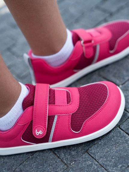 Detské barefoot tenisky Be Lenka Glade Kids - Dark Pink