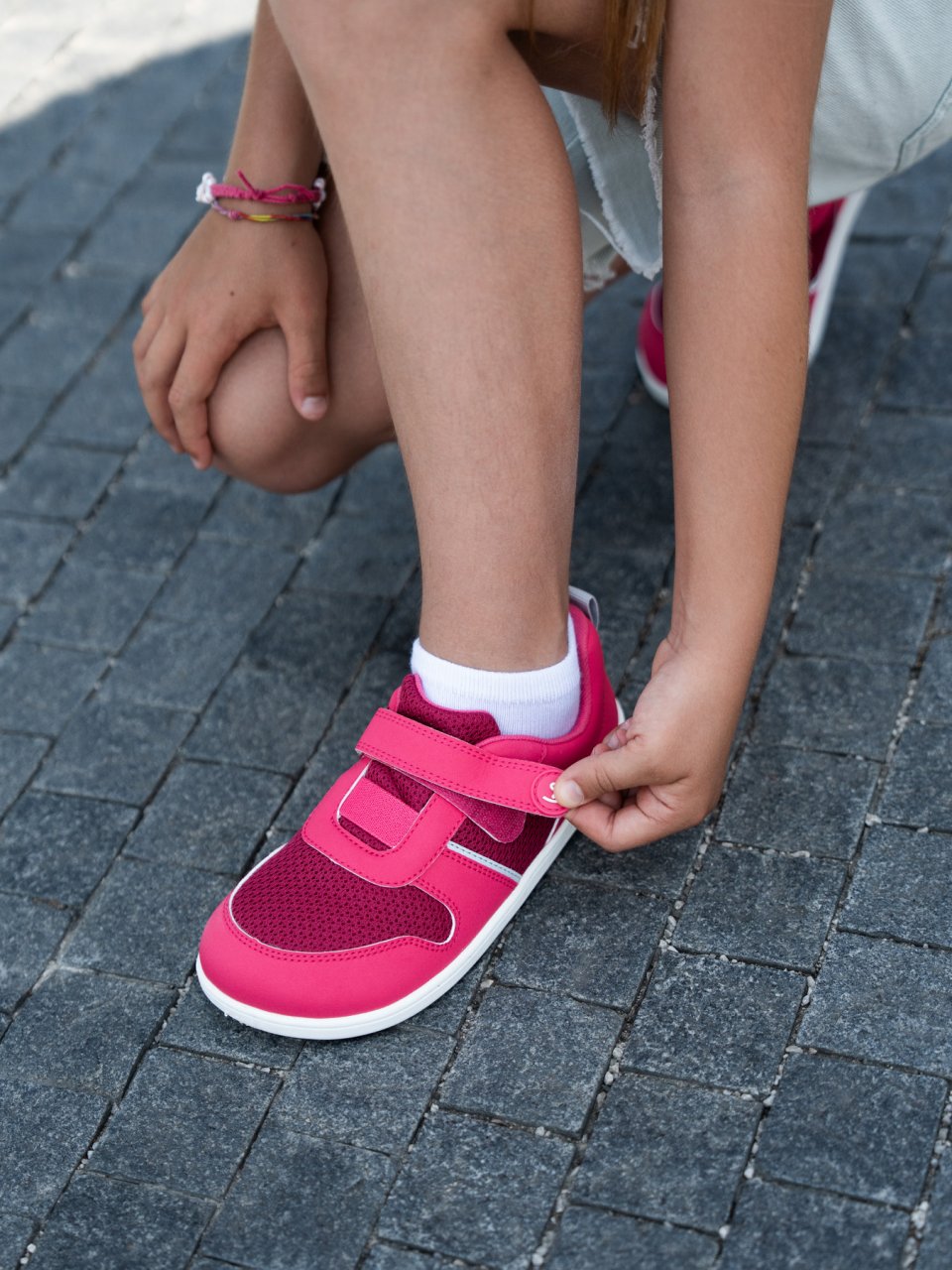 Detské barefoot tenisky Be Lenka Glade Kids - Dark Pink
