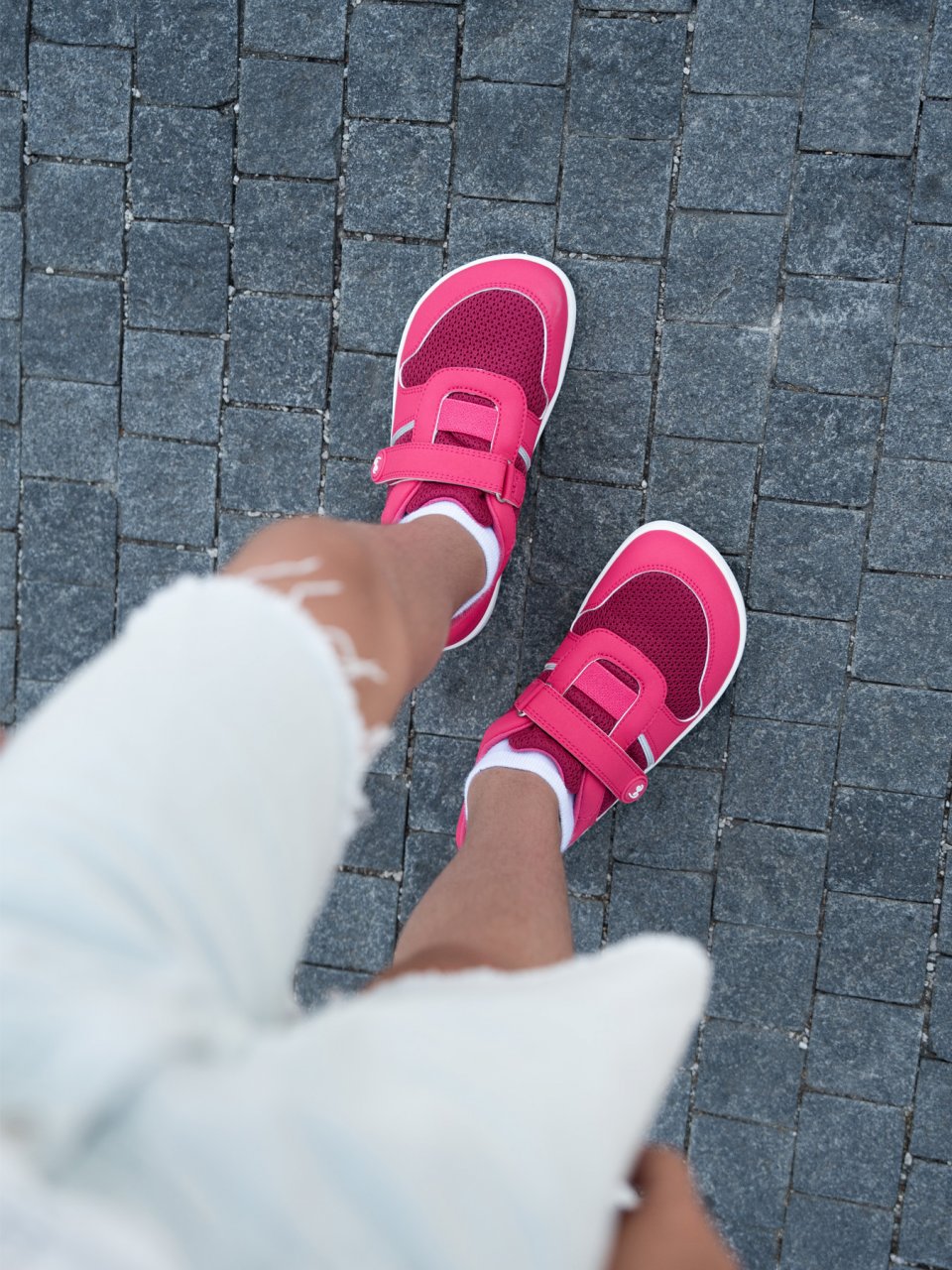 Detské barefoot tenisky Be Lenka Glade Kids - Dark Pink