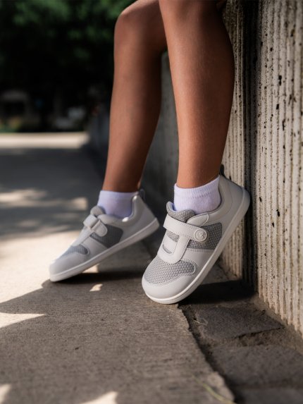 Detské barefoot tenisky Be Lenka Glade Kids - Light Grey