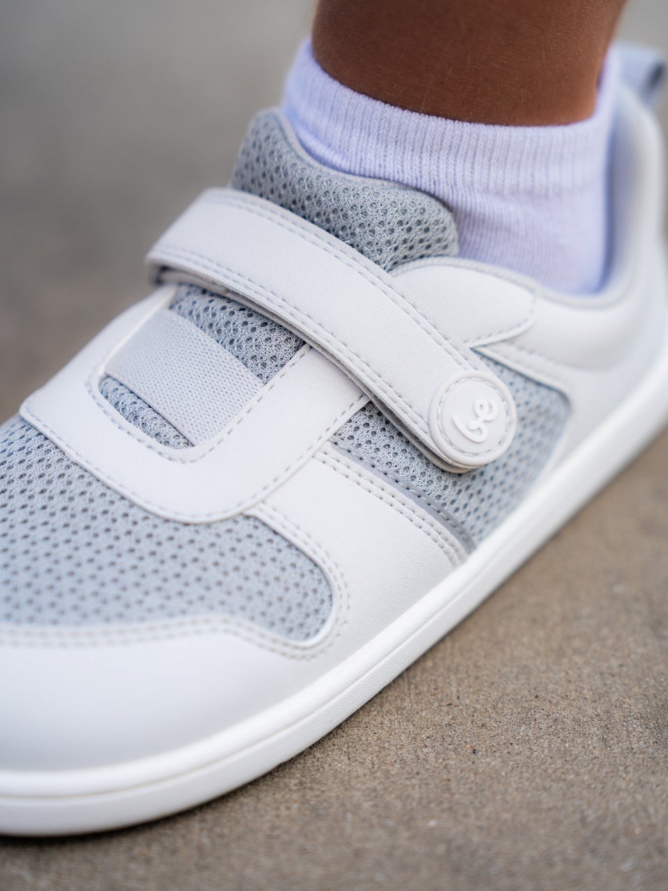 Detské barefoot tenisky Be Lenka Glade Kids - Light Grey
