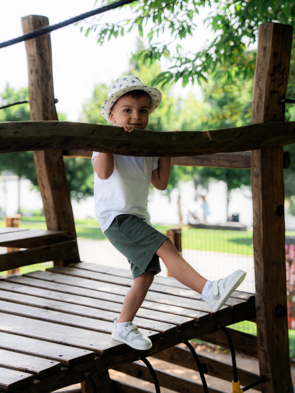 Detské barefoot tenisky Be Lenka Glade Kids - Light Grey