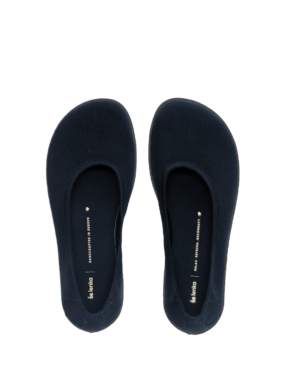 Barefoot baleríny Be Lenka Delight - Navy & Black
