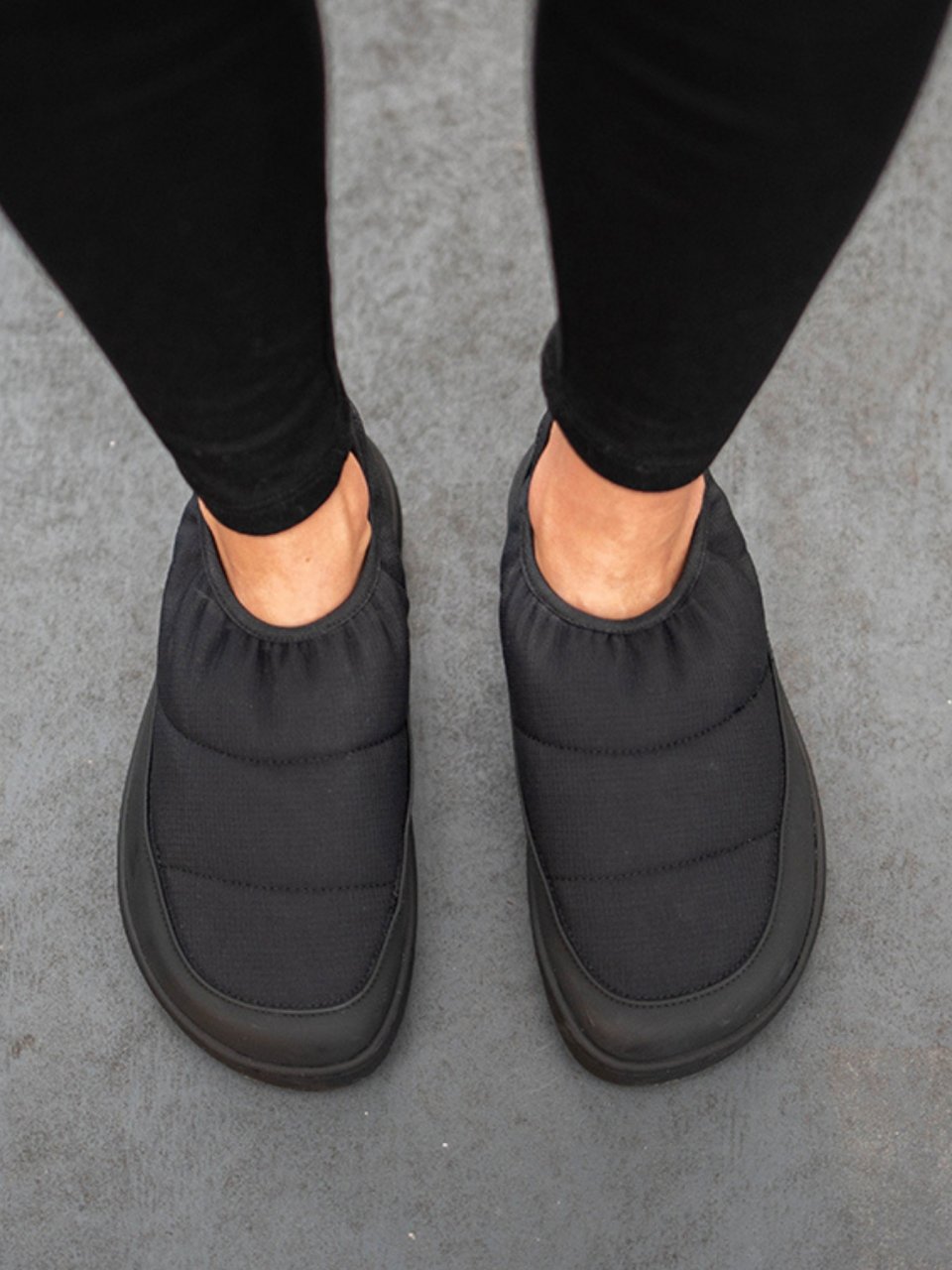 Barefoot Slip-on topánky Be Lenka Nimbus - All Black