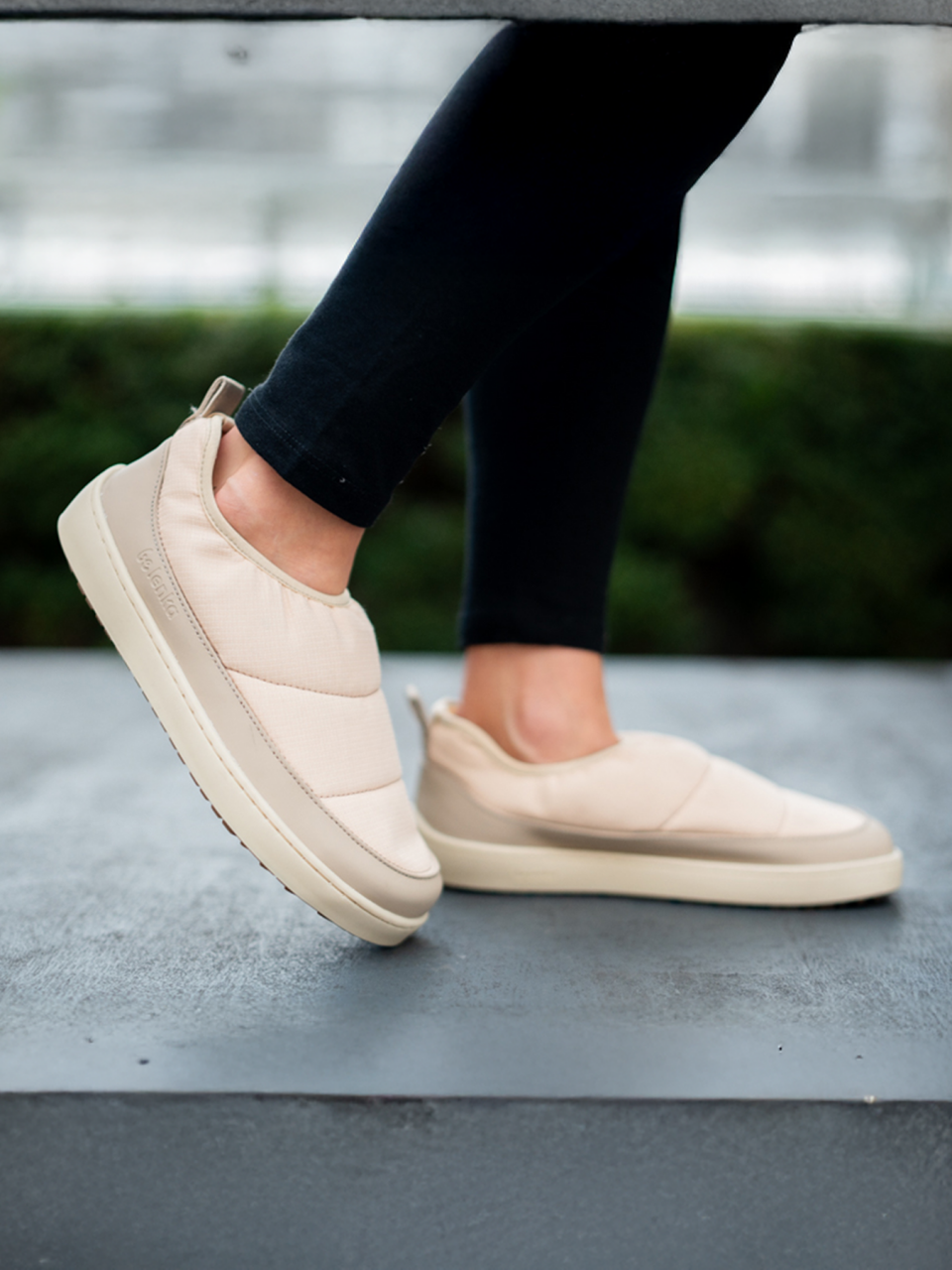 Barefoot Slip-on topánky Be Lenka Nimbus - Beige