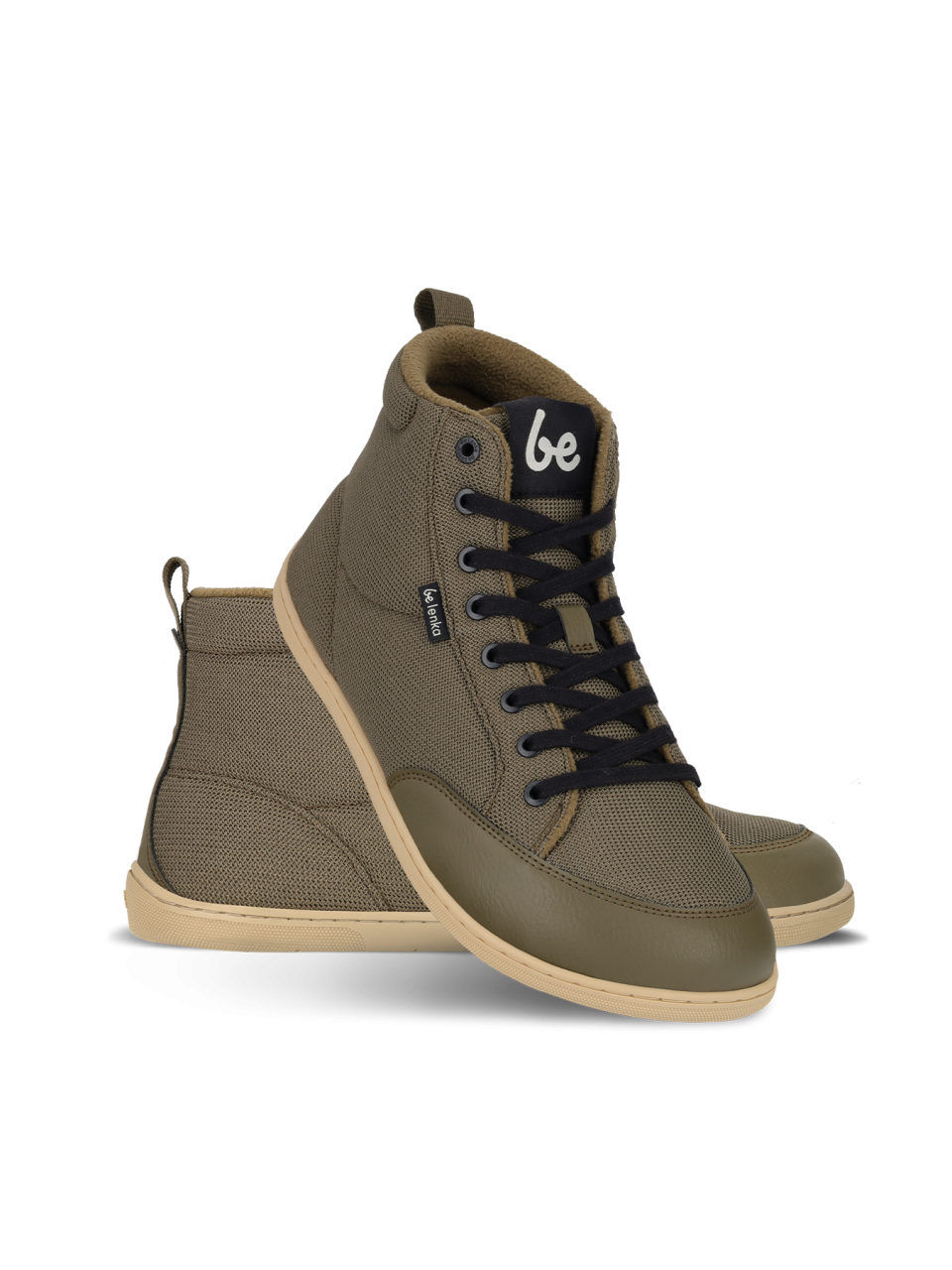 Barefoot tenisky Be Lenka Rebound Thermo - Army Green