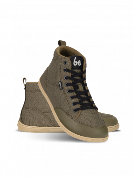 Barefoot tenisky Be Lenka Rebound Thermo - Army Green
