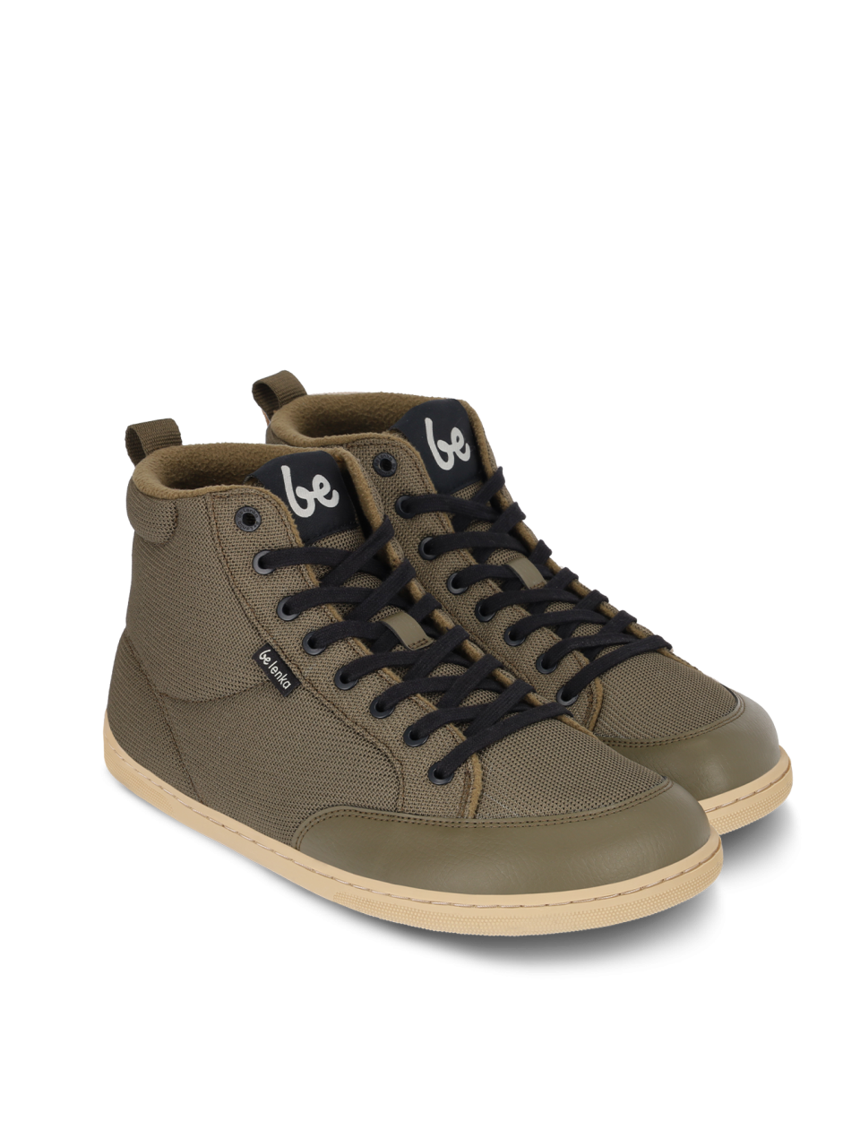 Barefoot tenisky Be Lenka Rebound Thermo - Army Green