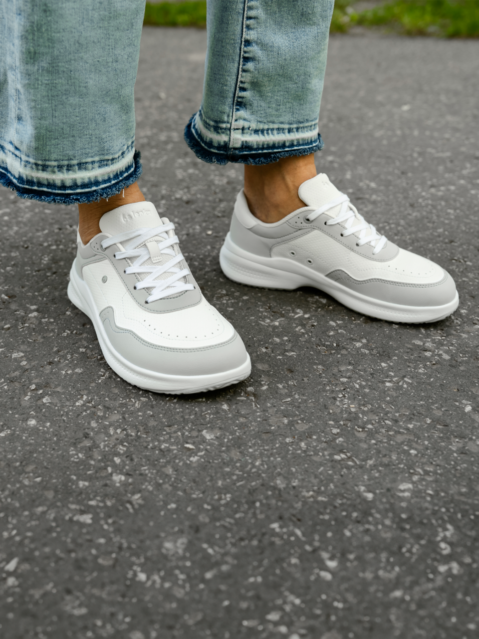 Recovery topánky Be Lenka Sydney - White & Light Grey