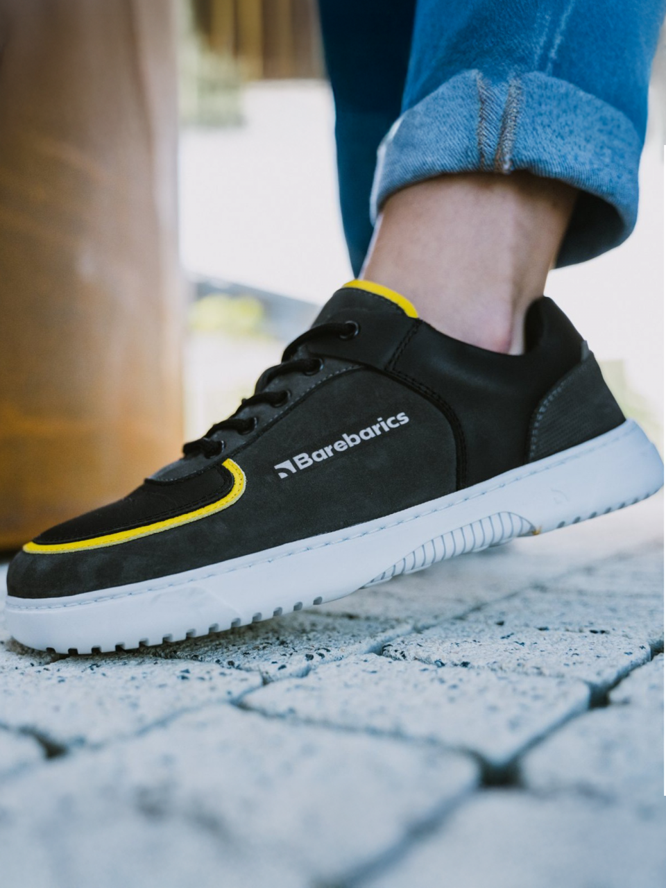 Barefoot tenisky Barebarics Blend - Dark Grey & Black