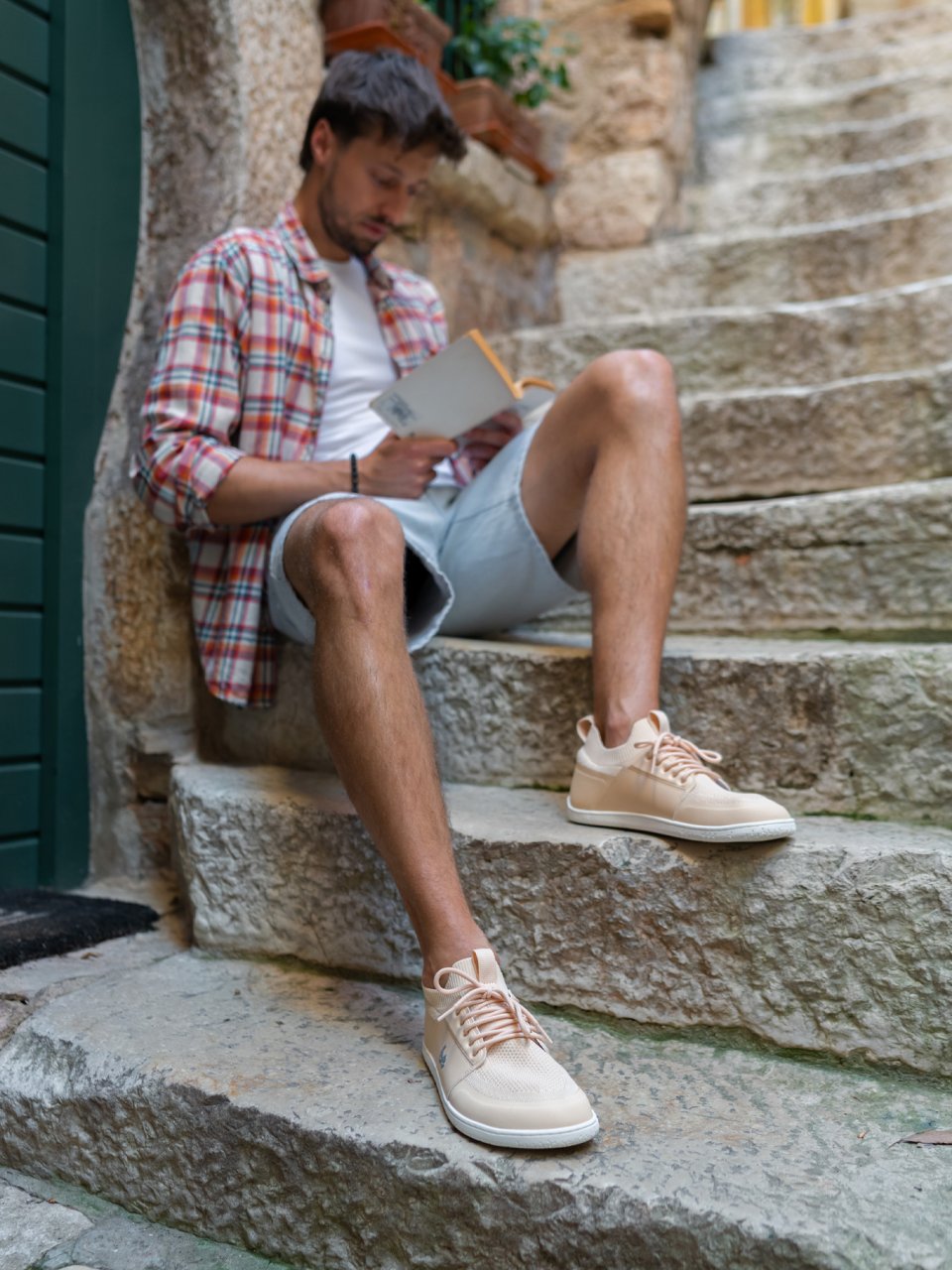 Barefoot tenisky Be Lenka Swift - Beige Cream