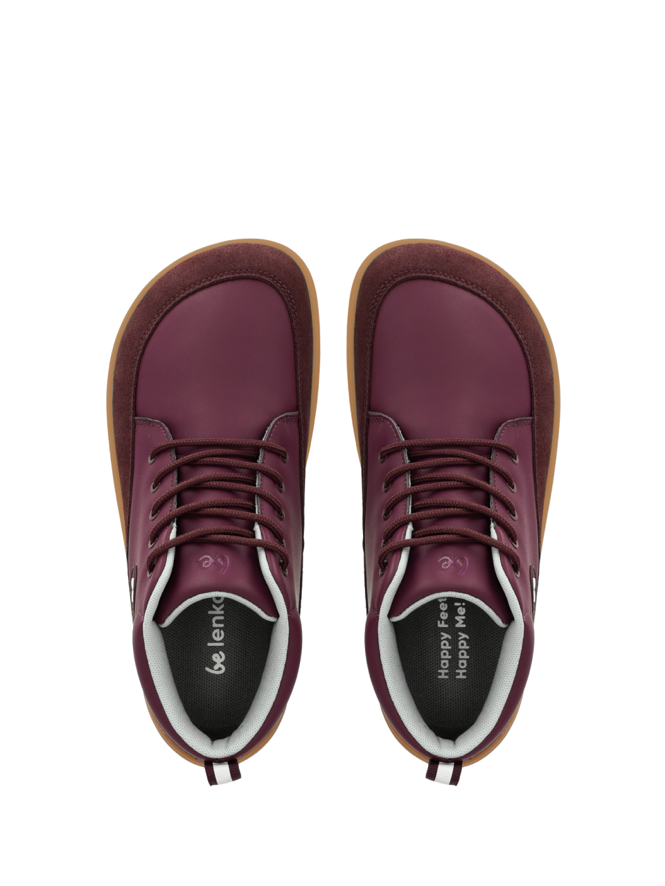 Detské barefoot topánky Be Lenka Elio Junior - Berry