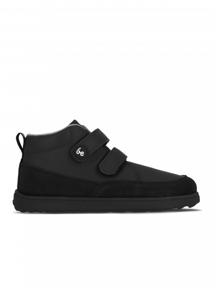 Detské barefoot topánky Be Lenka Elio Kids - All Black
