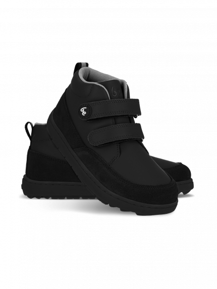 Detské barefoot topánky Be Lenka Elio Kids - All Black