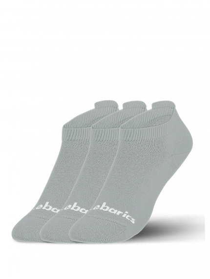 Barebarics - Barefoot Ponožky - Low-cut - Grey - 3 pack