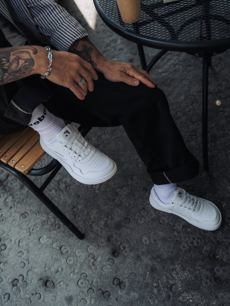 Barefoot tenisky Barebarics Zing - All White