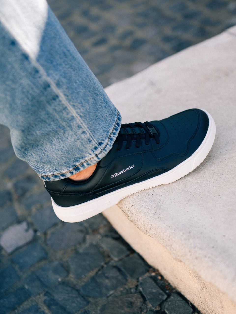 Barefoot tenisky Barebarics Zing - Black & White