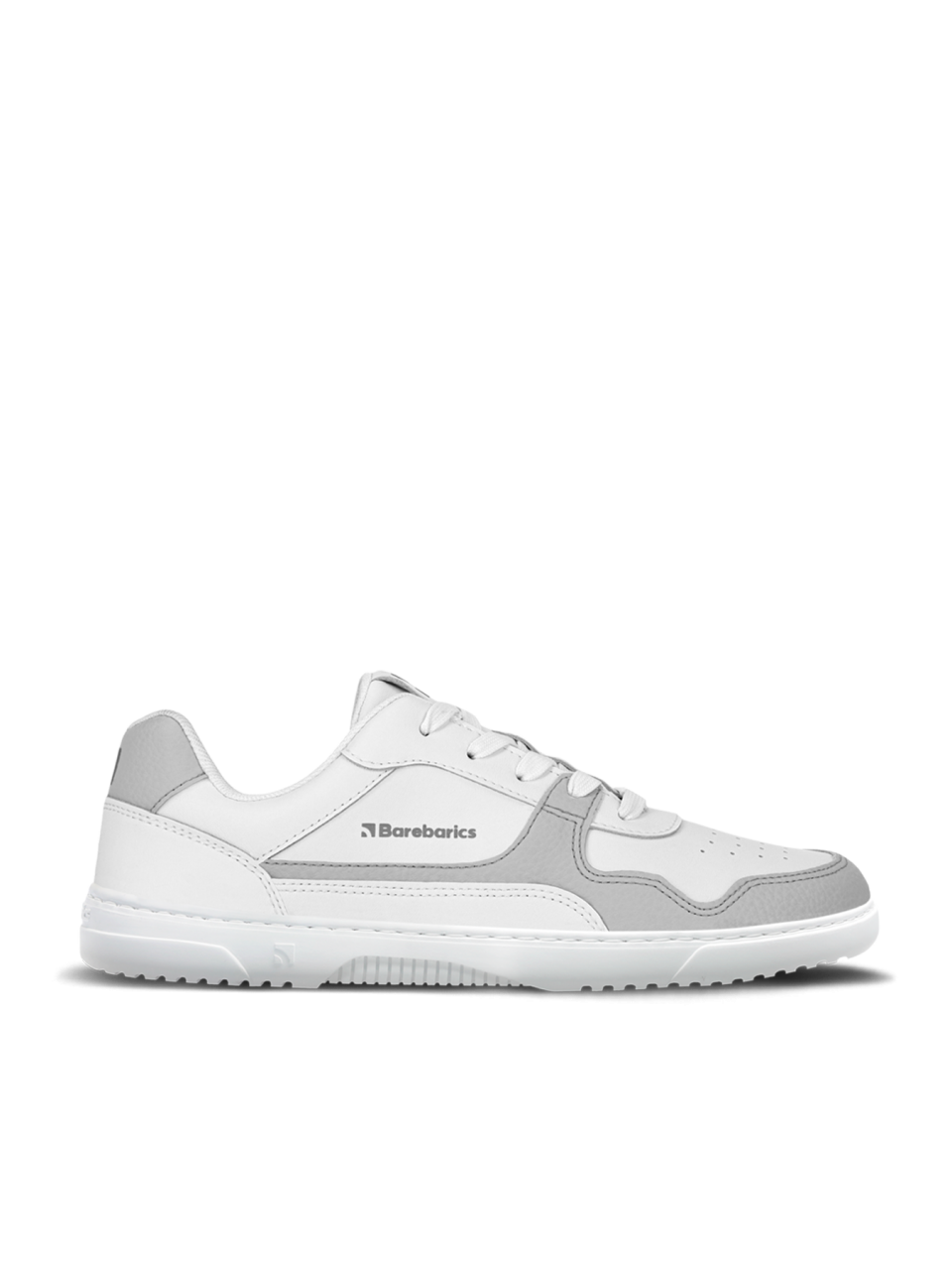 Barefoot tenisky Barebarics Zing - White & Light Grey