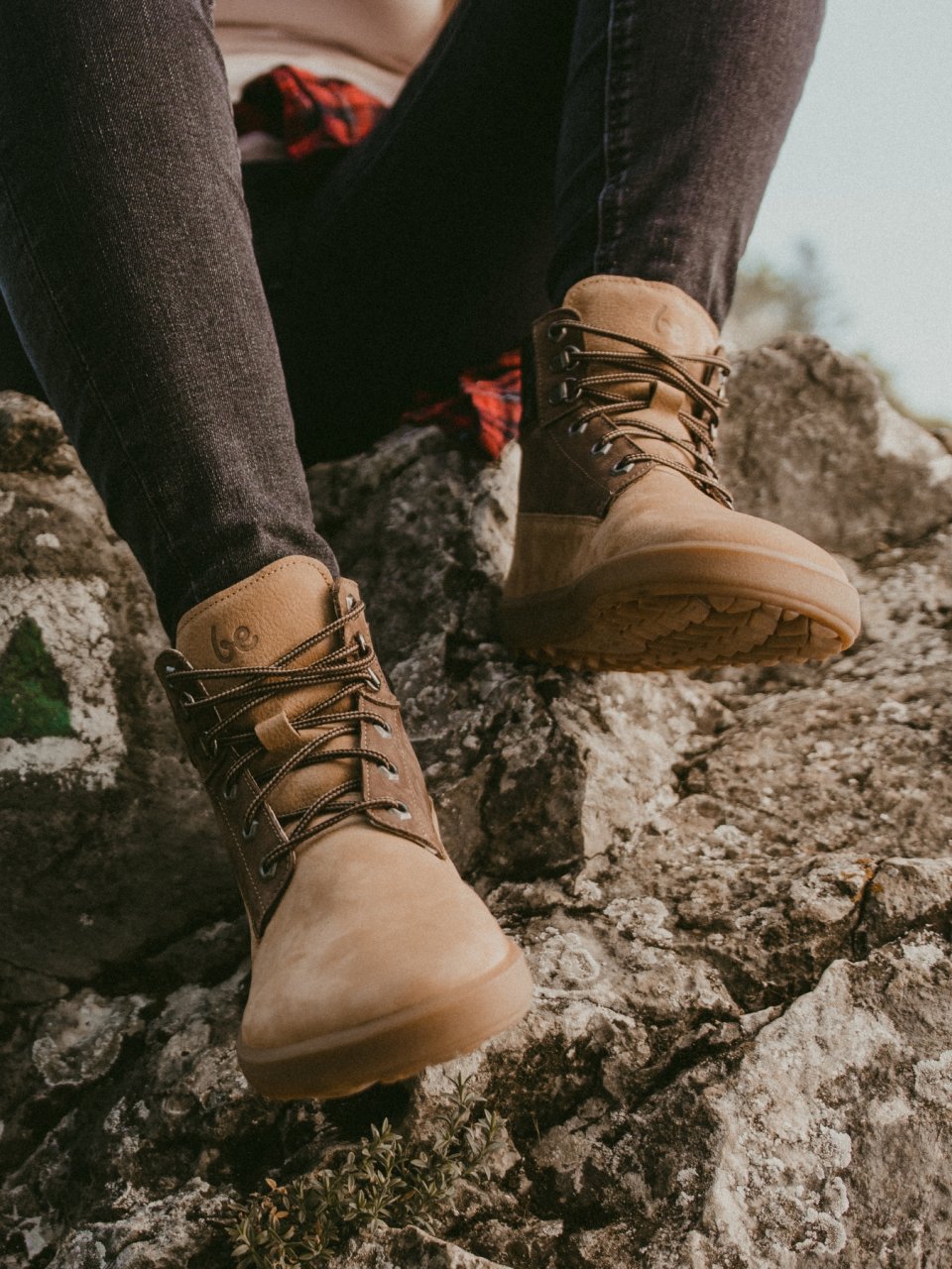 Barefoot topánky Be Lenka Nevada Neo - Sand & Dark Brown