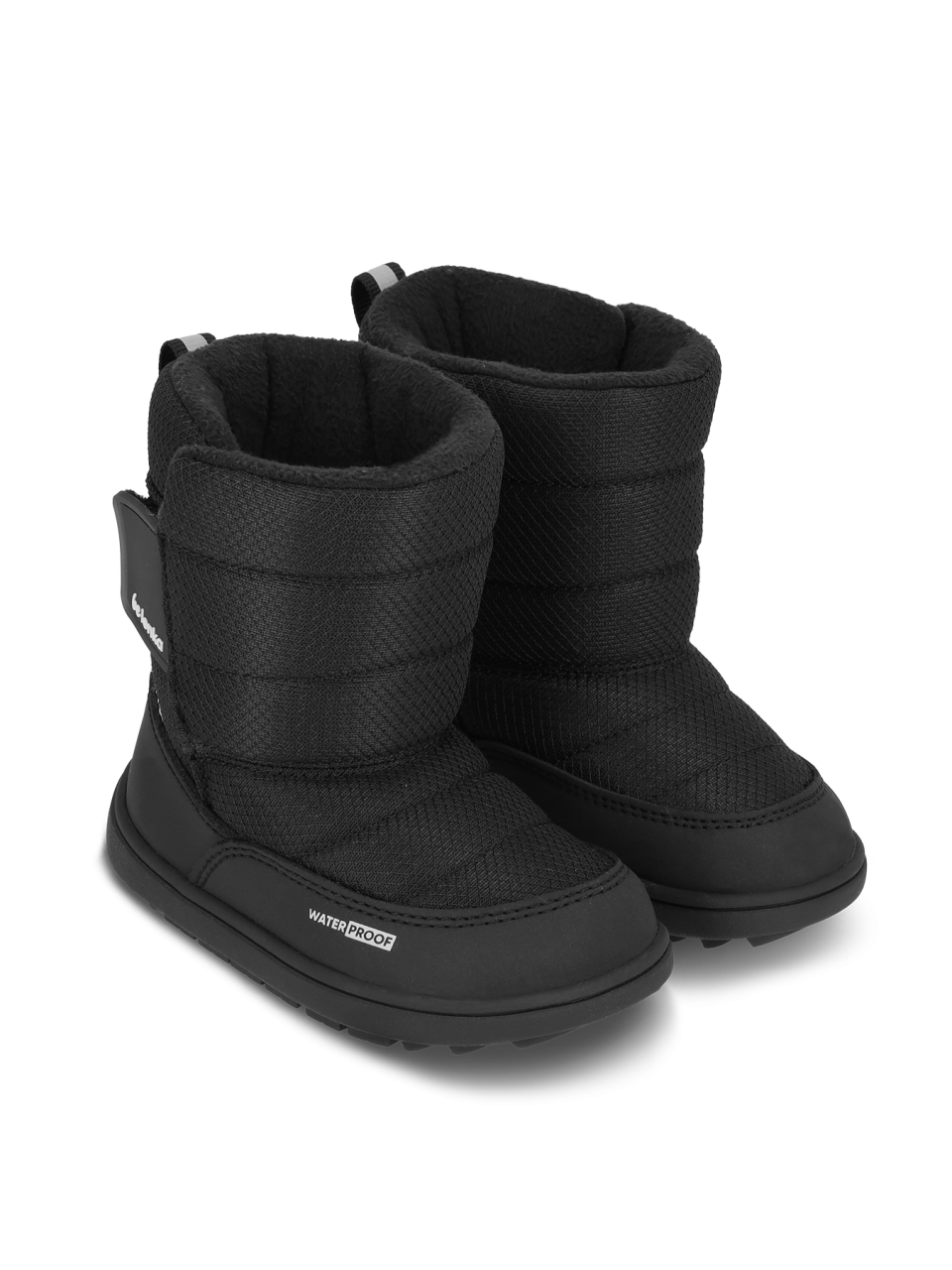Detské barefoot snehule Be Lenka Ailo Preschool - All Black