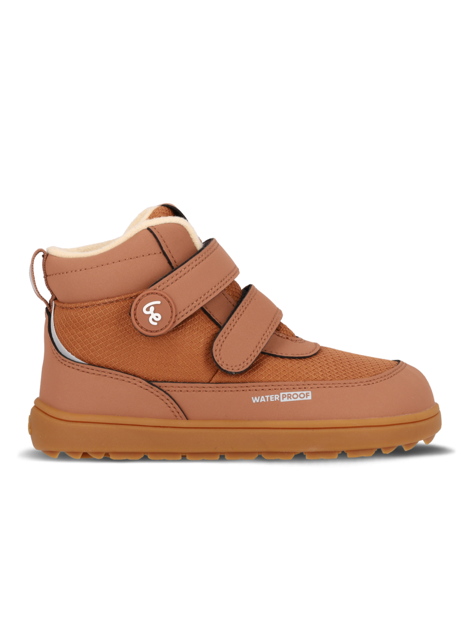 Detské zimné barefoot topánky Be Lenka Zippu Kids - All Brown