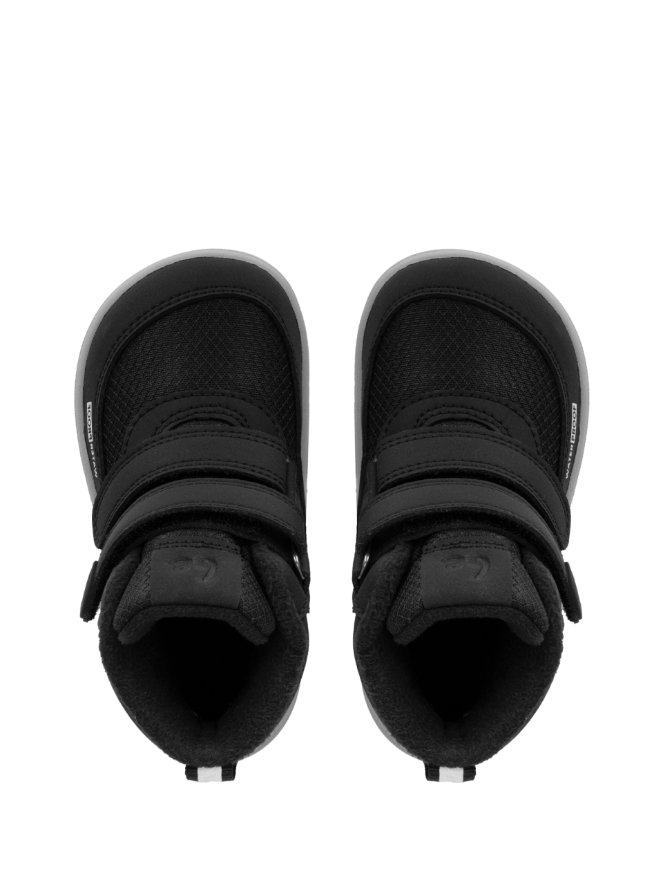 Detské zimné barefoot topánky Be Lenka Zippu Preschool - Black & Grey